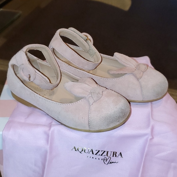 Aquazzura suede ballet shoes - Picture 1 of 6